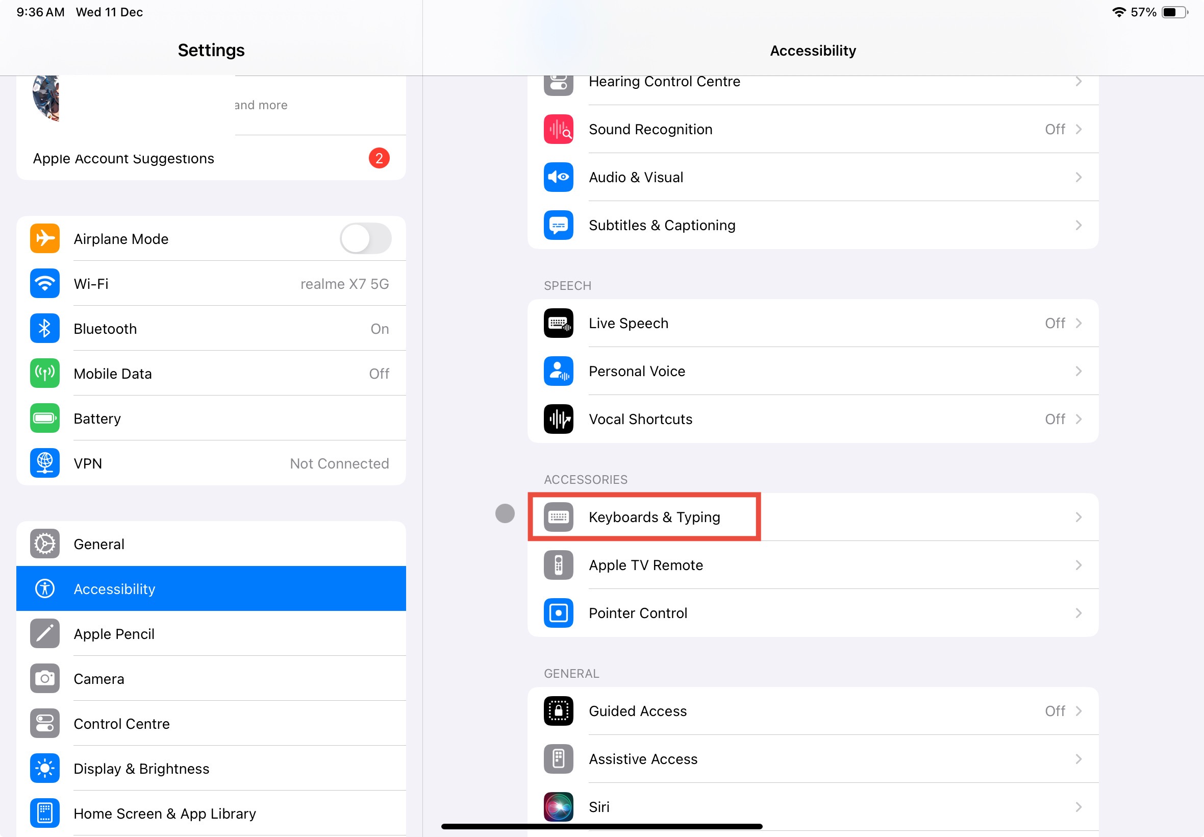 iPad Keyboard Shortcuts